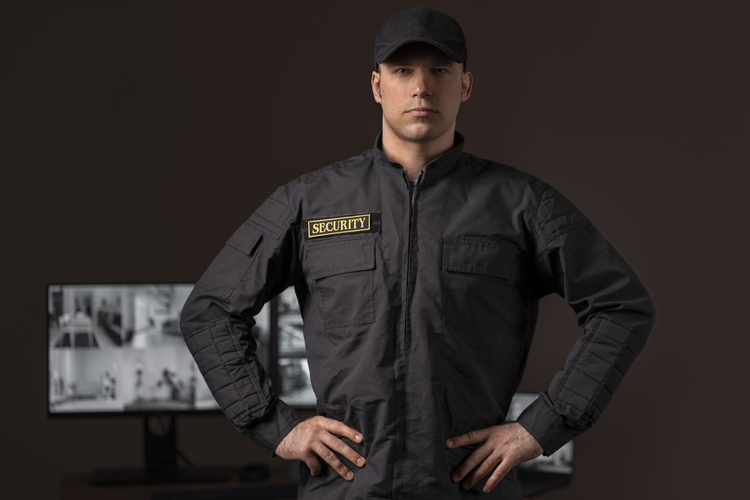 Professional Dhruva security personnel in uniform
